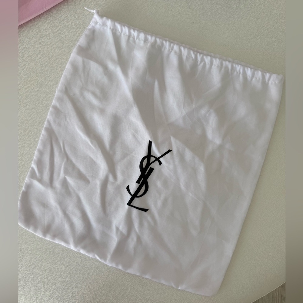 Yves Saint Laurent White Dust Bag